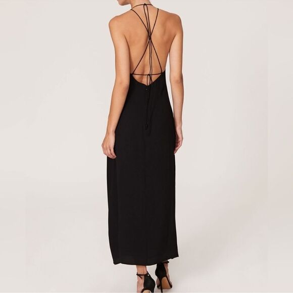 Free People / Coco & Lola Third Form Ring Out Slip Dress in Black NWT L - Picture 10 of 10